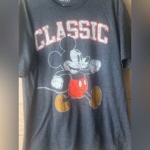 Disney Gray Short Sleeve Tee